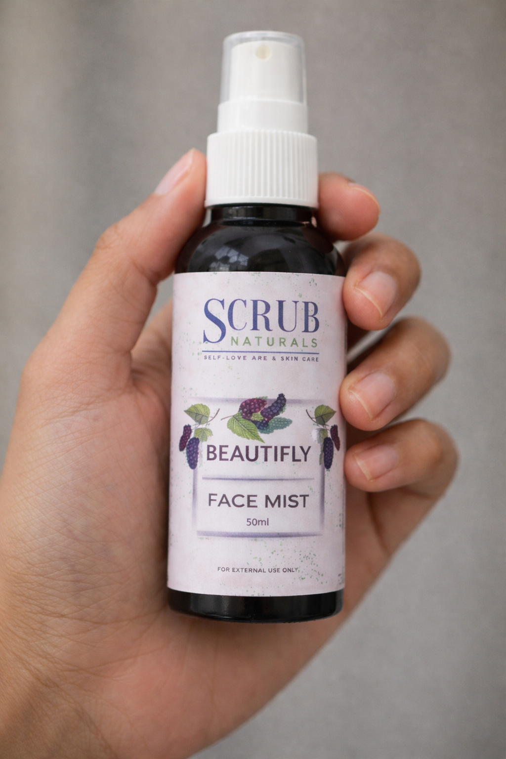 Beautifly Skin Brightening Facial Mist with Kojic Acid, L-Ascorbic Acid & Rose Extract | Refreshing Glow Mist for Pigmentation & Dull Skin | Hydrating & Even-Tone Spray I 50ML
