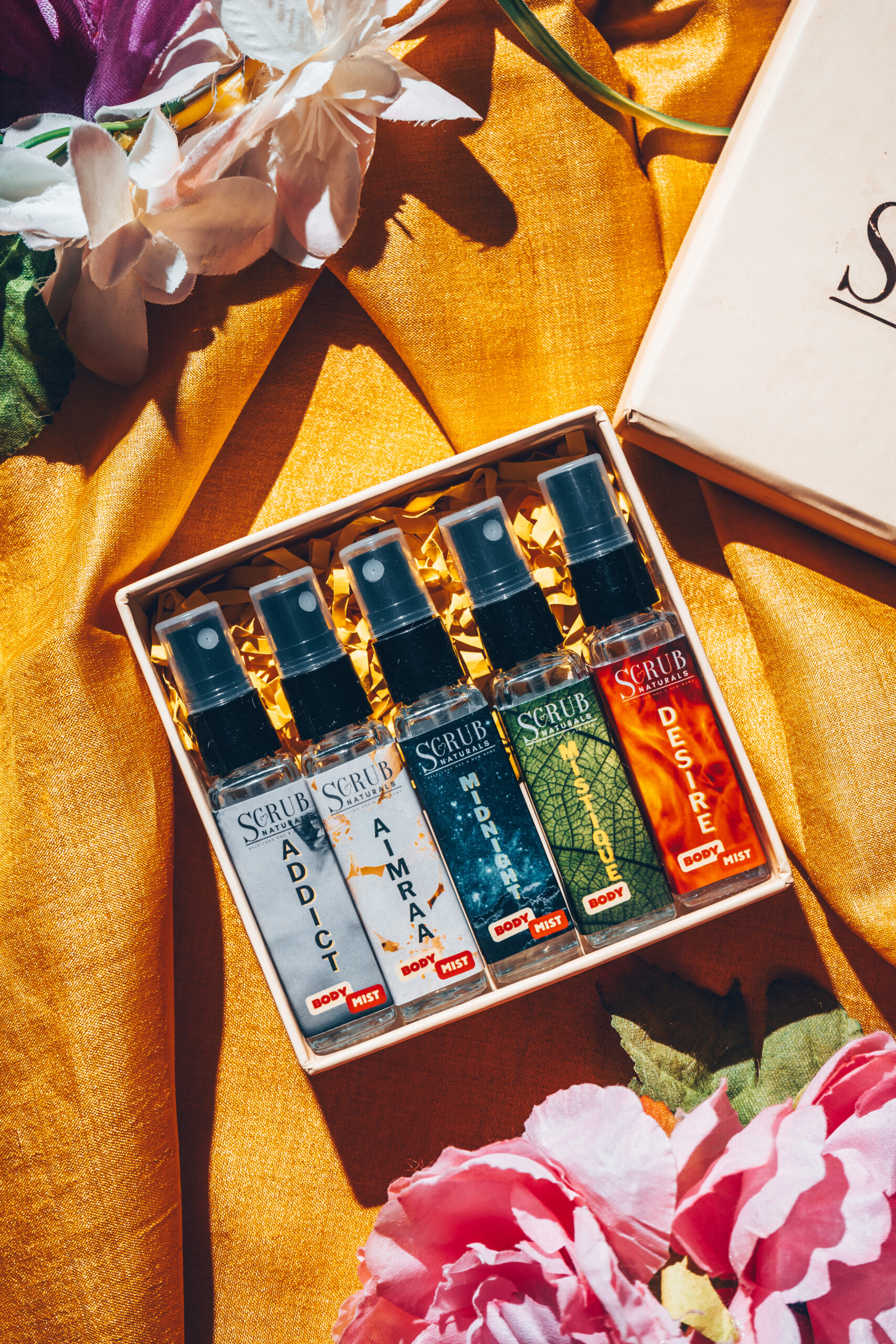 Five Moods, One Signature Aura | Luxury Unisex Body Mist Gift Set (5 x 10ml)