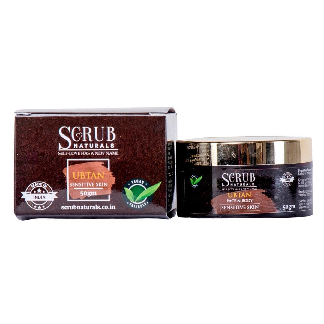 Scrub Naturals Gentle and Soothing Sensitive Skin Ubtan 50gm