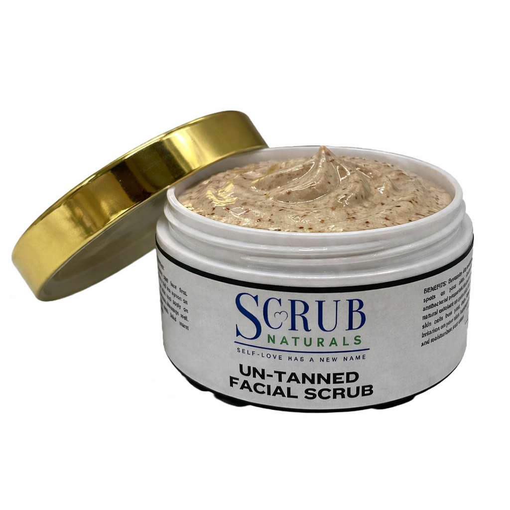 Untanned Anti-Tan Facial Scrub – 50g