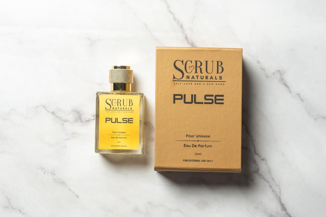 Pulse Unisex Perfume - 50ml | Oud, Patchouli & Musk - Bold, Fresh & Spicy Fragrance for Men & Women I Eau De Parfum
